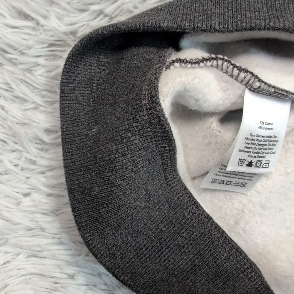Eddie Bauer Sweatshirt Womens L Gray Hoodie Soft Gorpcore Comfort Casual - Picture 11 of 11